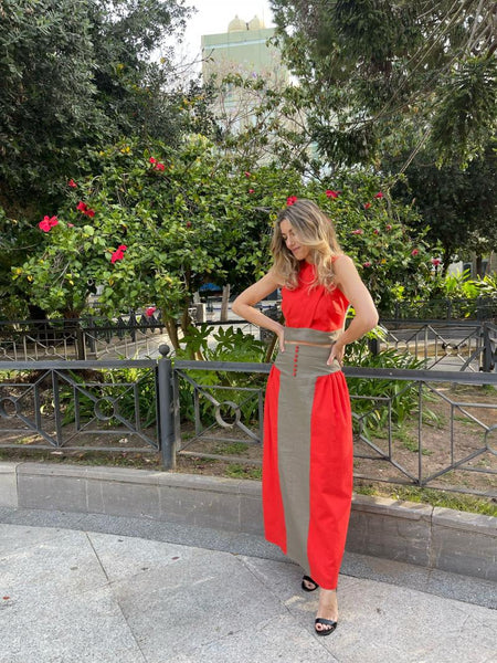 CONJUNTO DOMINIQUE ROJO