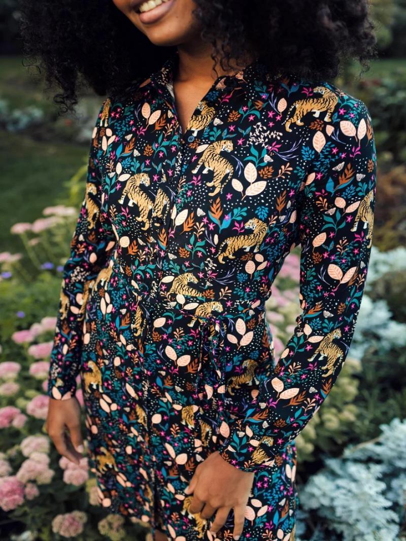 VESTIDO MINI ZADIE JUNGLE