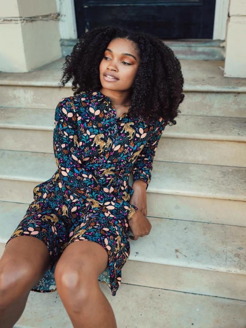 VESTIDO MINI ZADIE JUNGLE