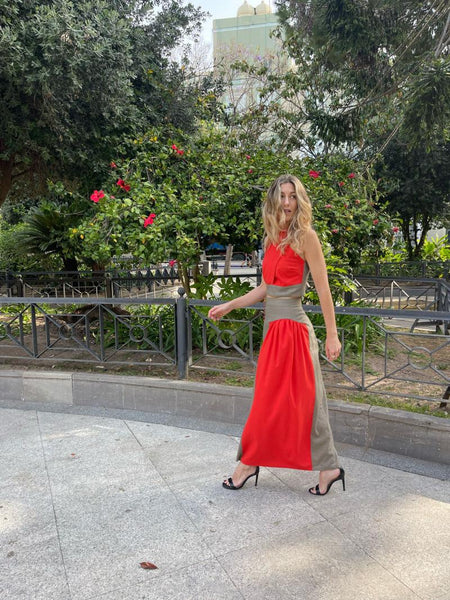 CONJUNTO DOMINIQUE ROJO