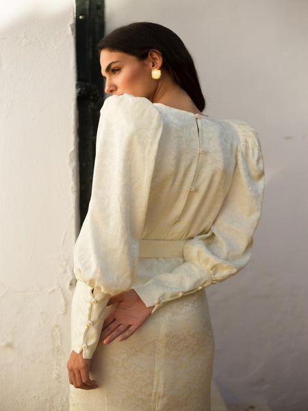 VESTIDO CAMILE BEIGE